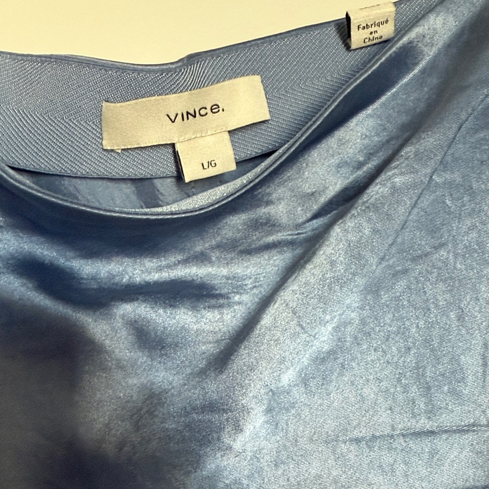 Vince Fray Edge Bias Skirt